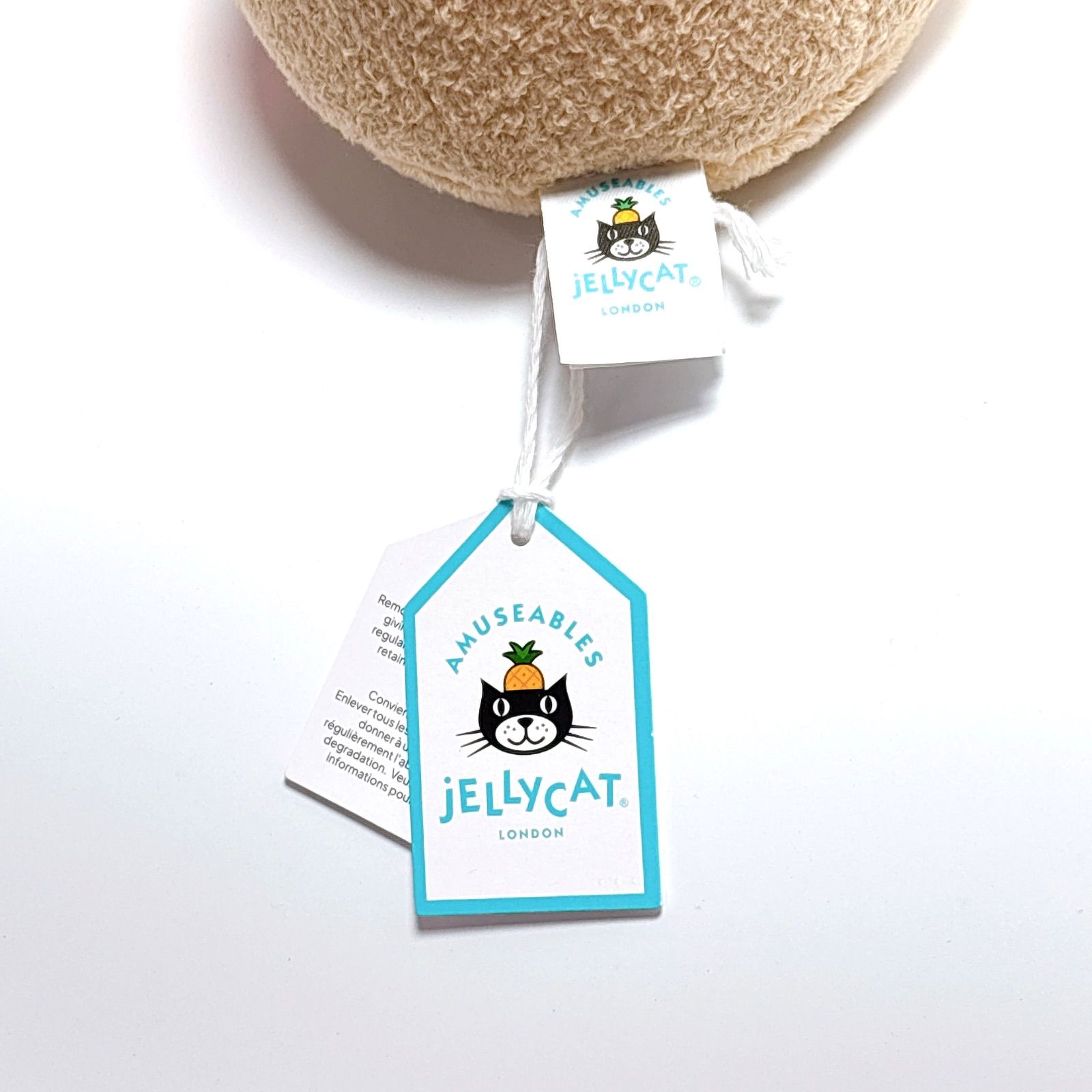 新品 ジェリーキャット Jellycat ストロベリータルト ぬいぐるみ 袋