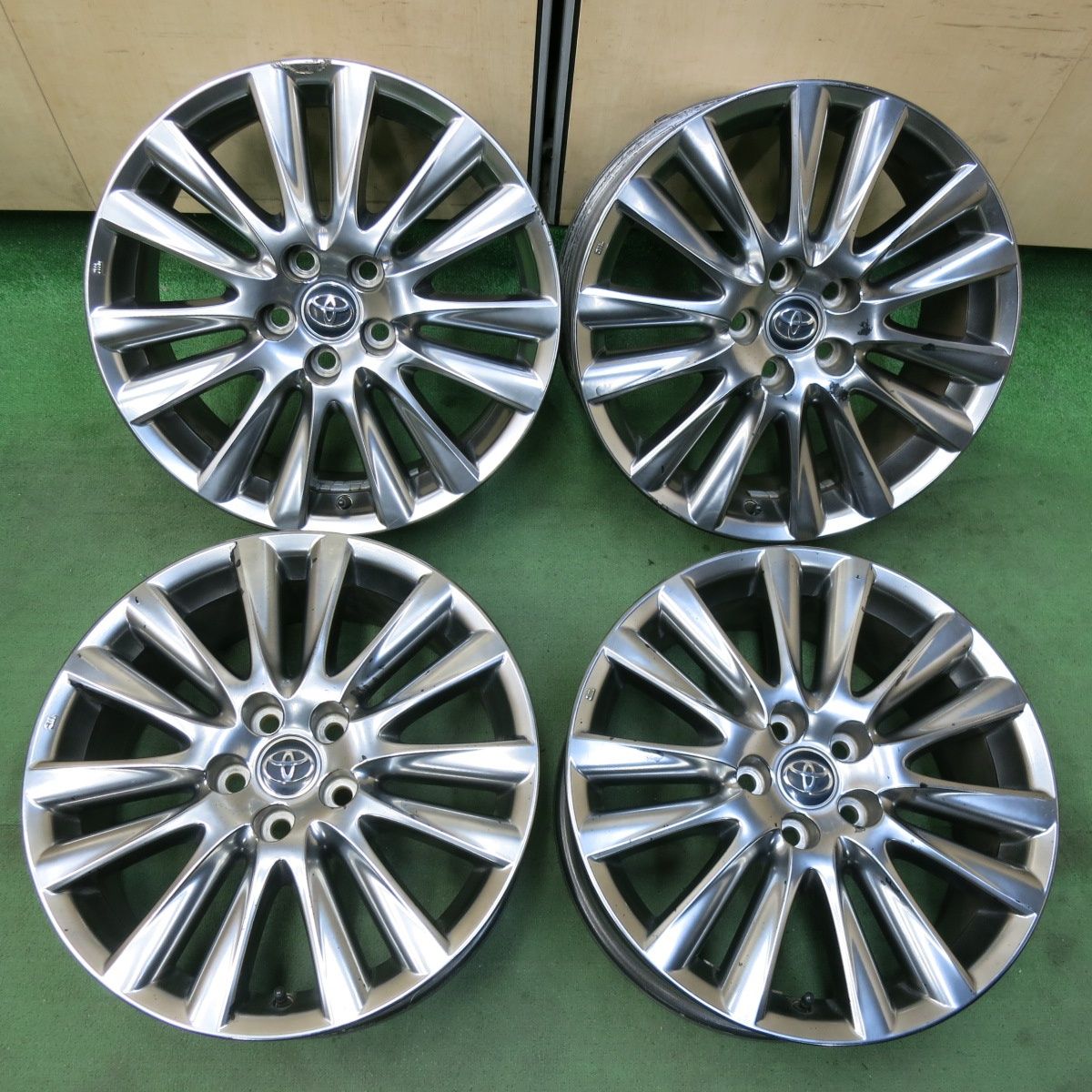 [送料無料] 4本価格トヨタ 60系 ハリアー 純正 ホイール 18インチ 18×7.5J PCD114.3/5H5041807SYホ