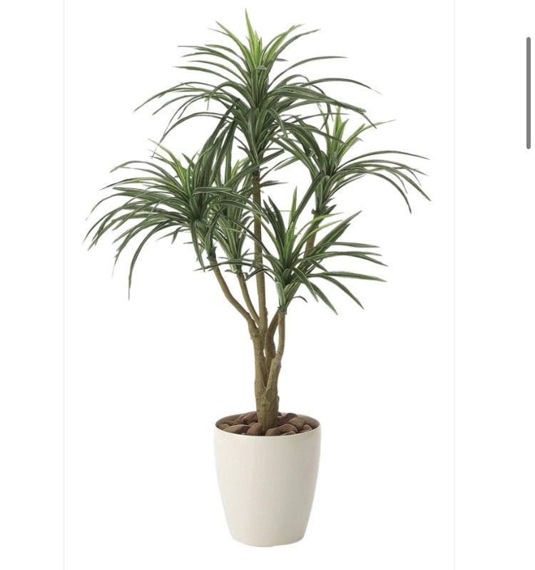光触媒 人工観葉植物 ウォールグリーン フェイクグリーン ユッカ90