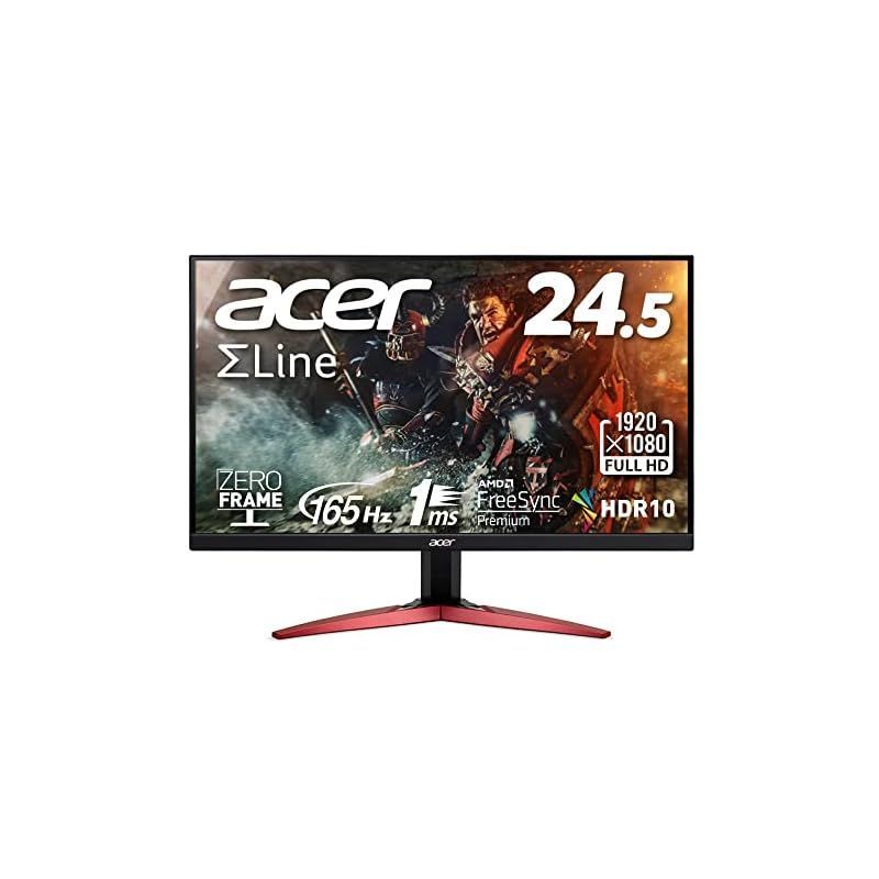 日本エイサー Acer ゲーミングモニター SigmaLine KG251QSbmiipx 24.5  