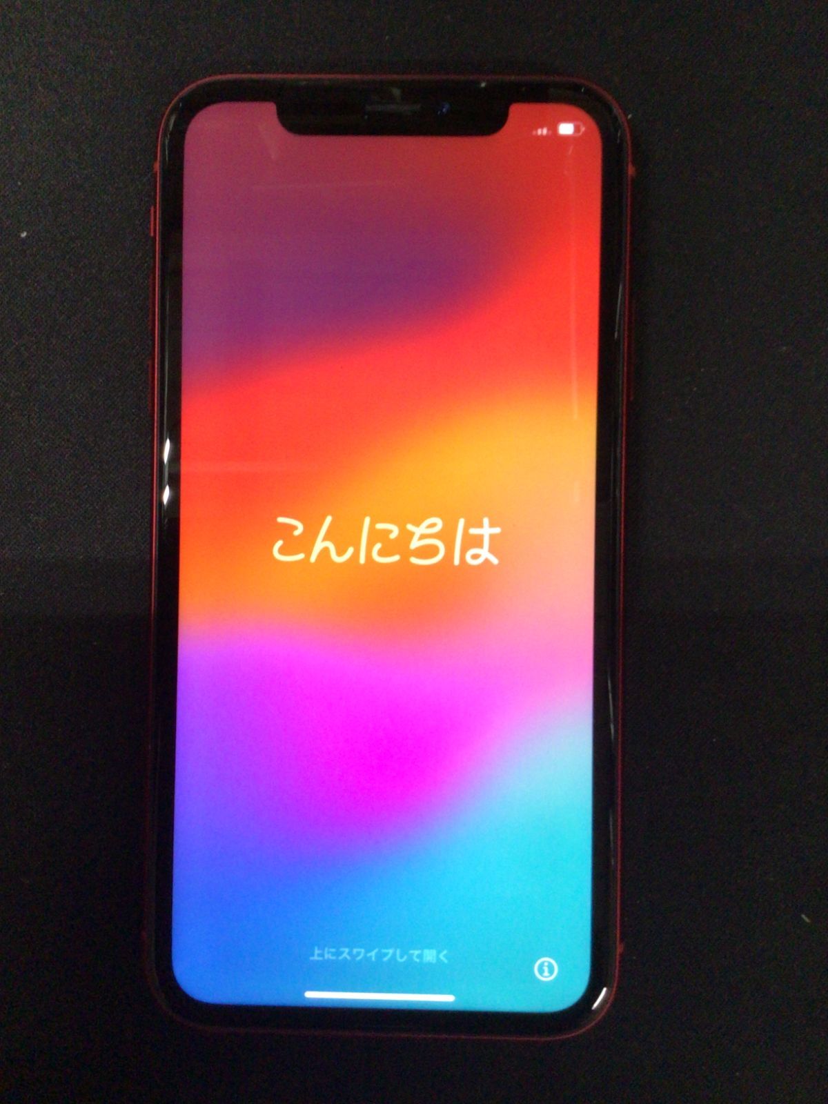 ◇【ジャンク品】iPhoneXR 64GB レッド SIMロック解除済 MT062J/A