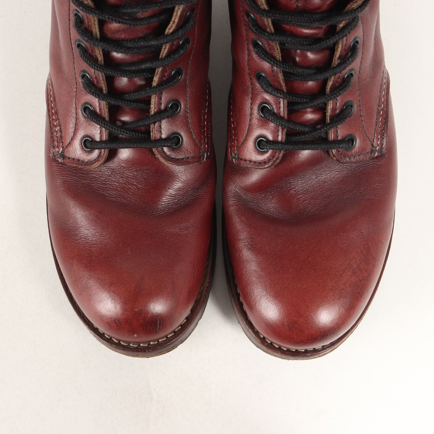 Red Wing レッド ウィング サイズ:26.0cm 9011 ベックマン ラウンド レザー ブーツ BECKMAN ROUND BOOTS / 2009年製 ブラックチェリー US8 D シューズ 靴【メンズ】