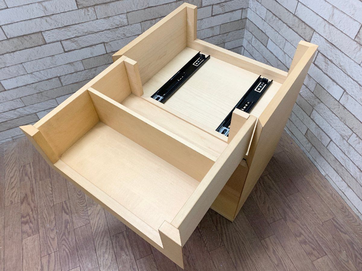 サイドキャビネット 収納 チェスト 3段チェスト 家具 ボトル収納 インテリア 木製 A 畑983 MARWIL-DEMENAGEMENTS_CH