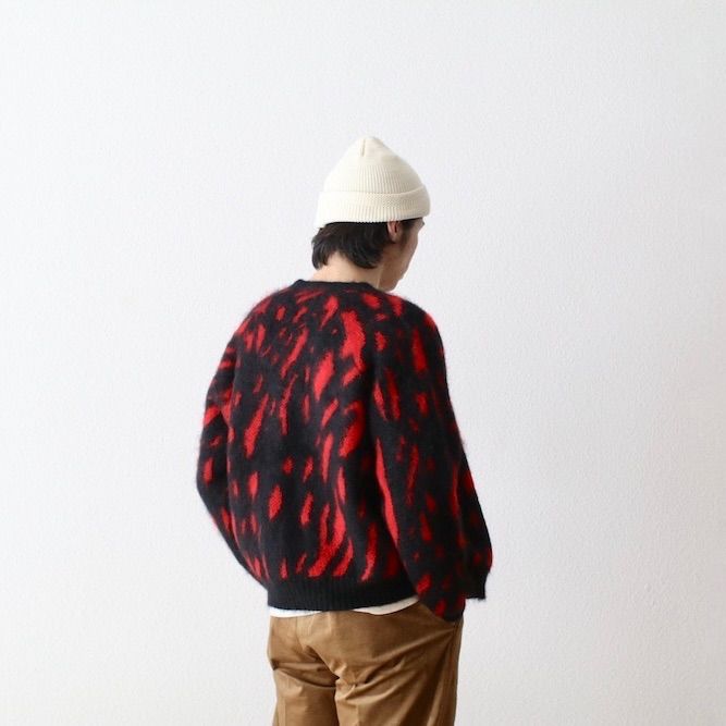 BIAS DOGS × AROUSAL モヘアカーディガン BIAS DOGS × AROUSAL モヘアカーディガン