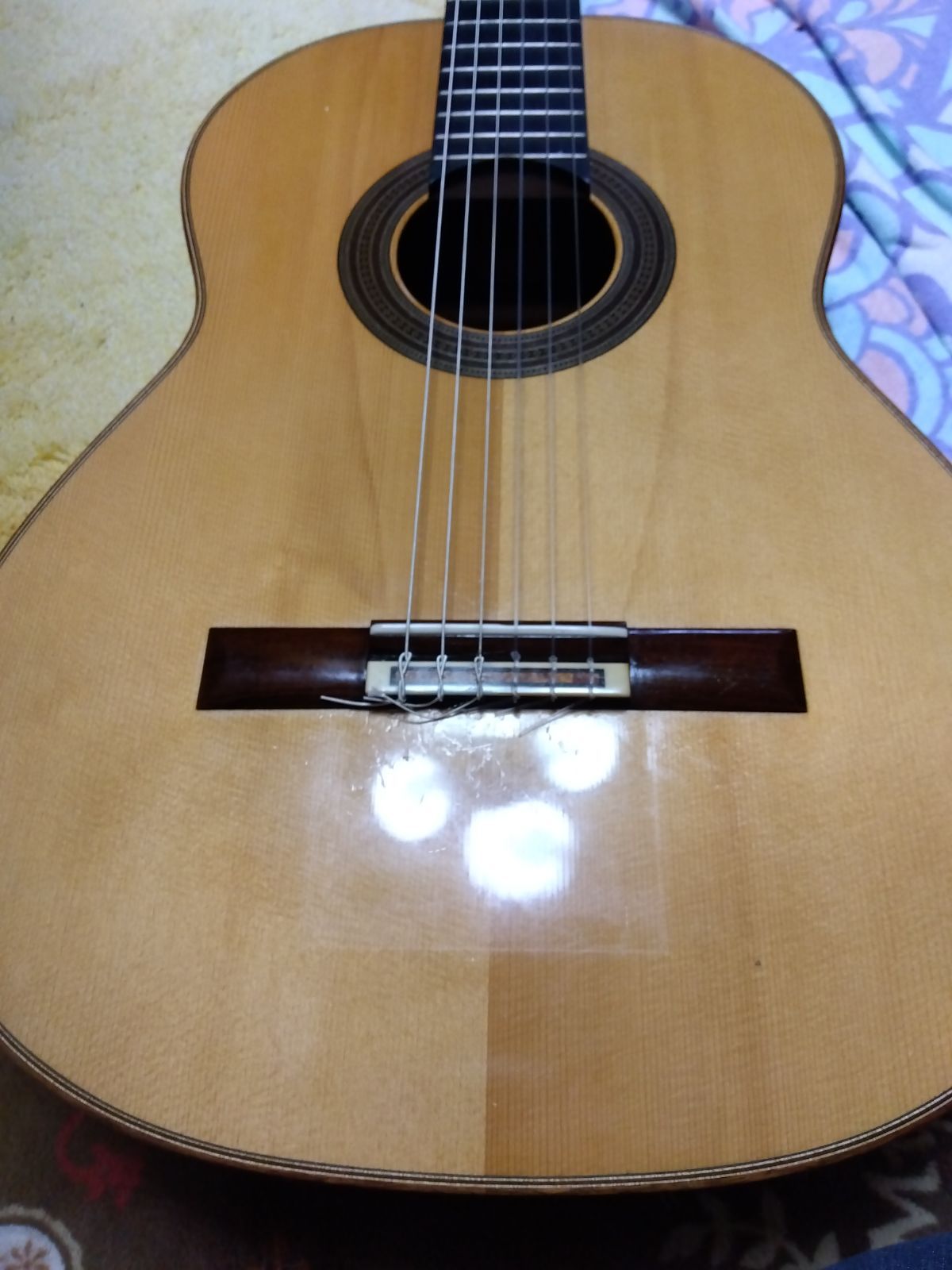 クラシックギター川田一高SK-35凄いギターです。ハードケース付き本物