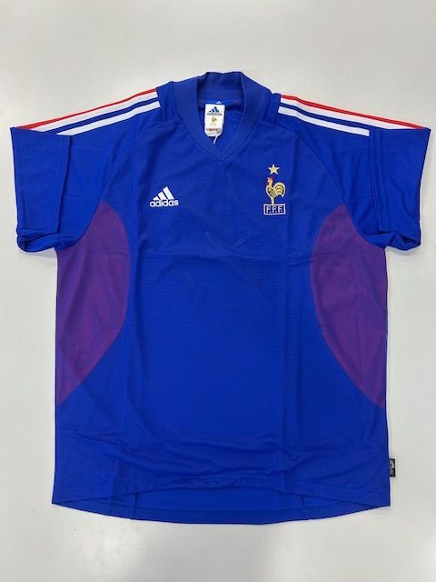 2002/04 ADIDAS France アディダス フランス代表 ホームユニフォーム 