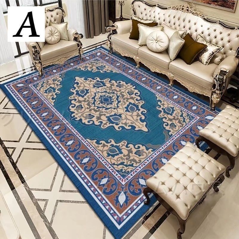 絨毯 ペルシャ風 ラグ カーペット 滑り止め 洗濯 敷物 室内 おしゃれ 厚み6mm 長方形 180×280 リビング 寝室 ベッドルーム