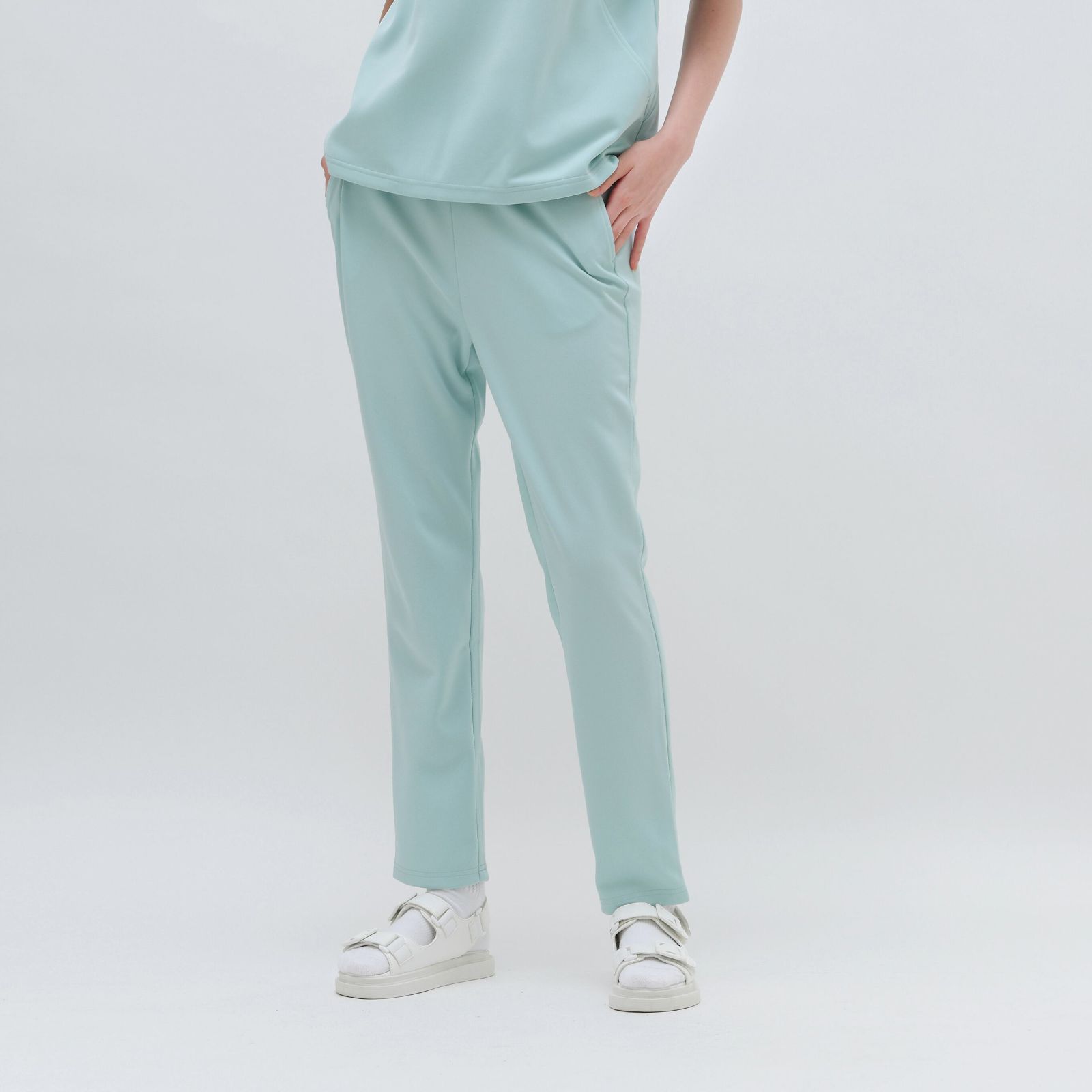 医療スクラブ 医療ユニフォーム おしゃれスクラブ Pants_GREEN