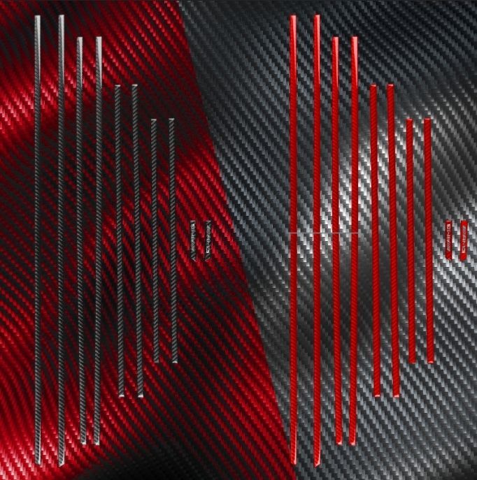 万全な メルセデス ベンツ Gクラス 2018年 - W464 2色選択 ボディー サイドモール 外装ガーニッシュ ロゴありタイプ 【史上最も激安！】