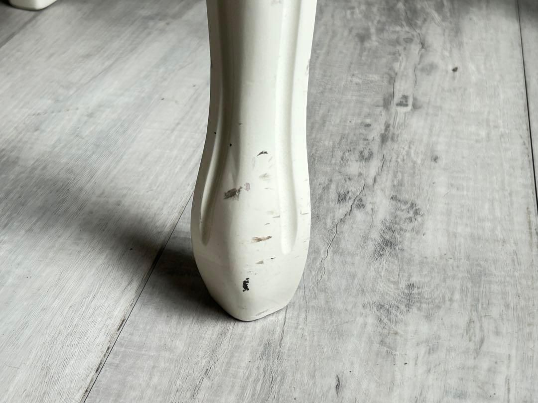 ① イタリア ヨーロピアン ヨーロッパ 猫脚 シンプル ホワイトチェア nz