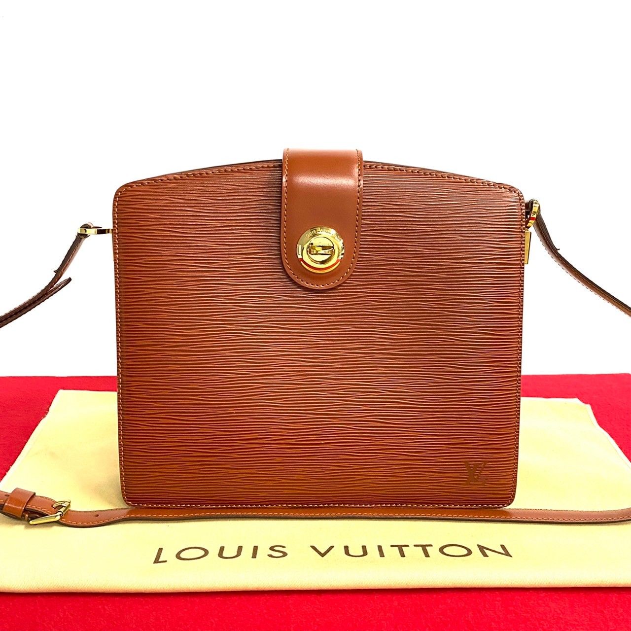 ほぼ未使用 LOUIS VUITTON ルイヴィトン ヴィンテージ カプチン エピ ...