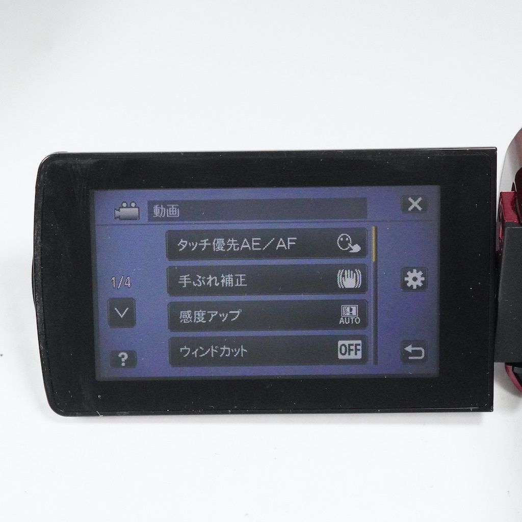 JVC Victor Everio GZ-HM460-R レッド 動作OK 返金保証 /2149 - メルカリ
