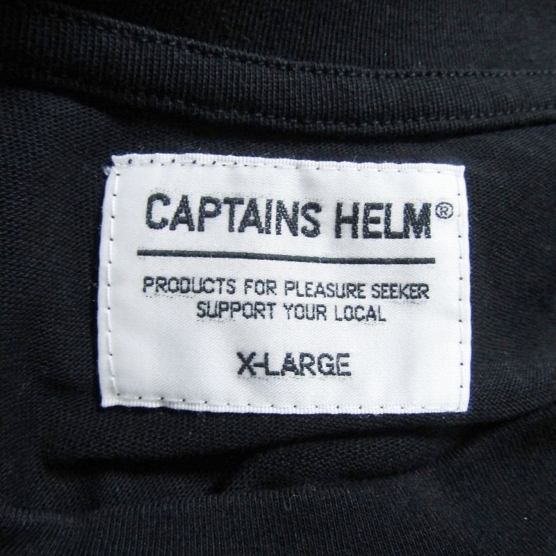 【新品タグ付き】CAPTAINS HELM 長袖Tシャツ ロンT 黒 L 楽天市場】キャプテンヘルム ロングスリーブの通販