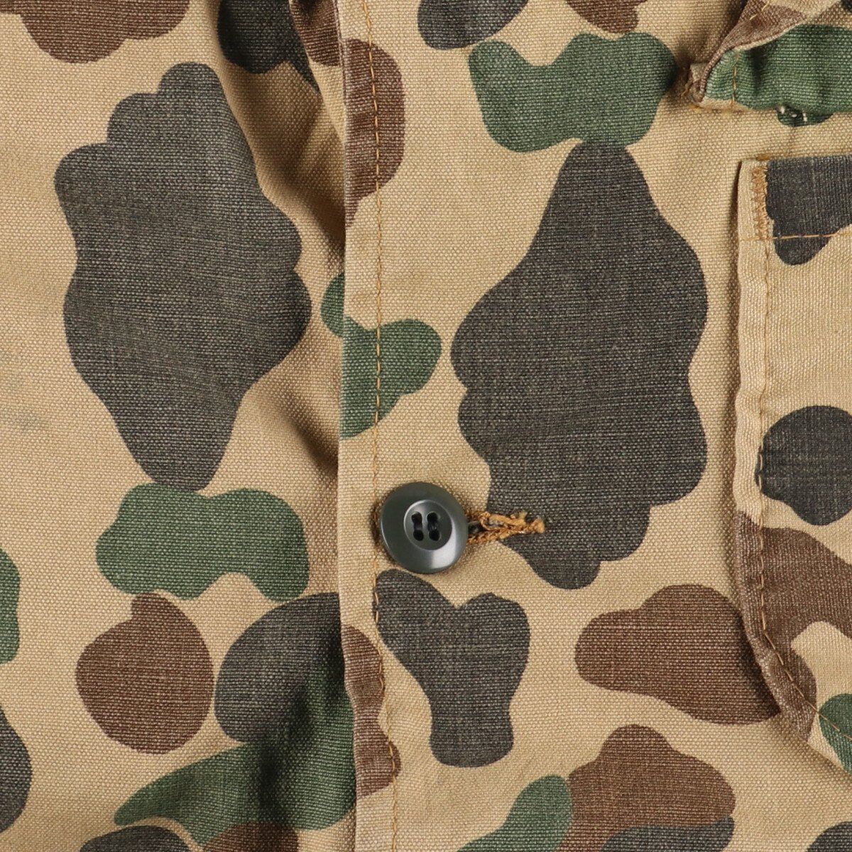 古着 60~70年代 Canvasback ダックハンターカモ 迷彩柄 ハンティング 