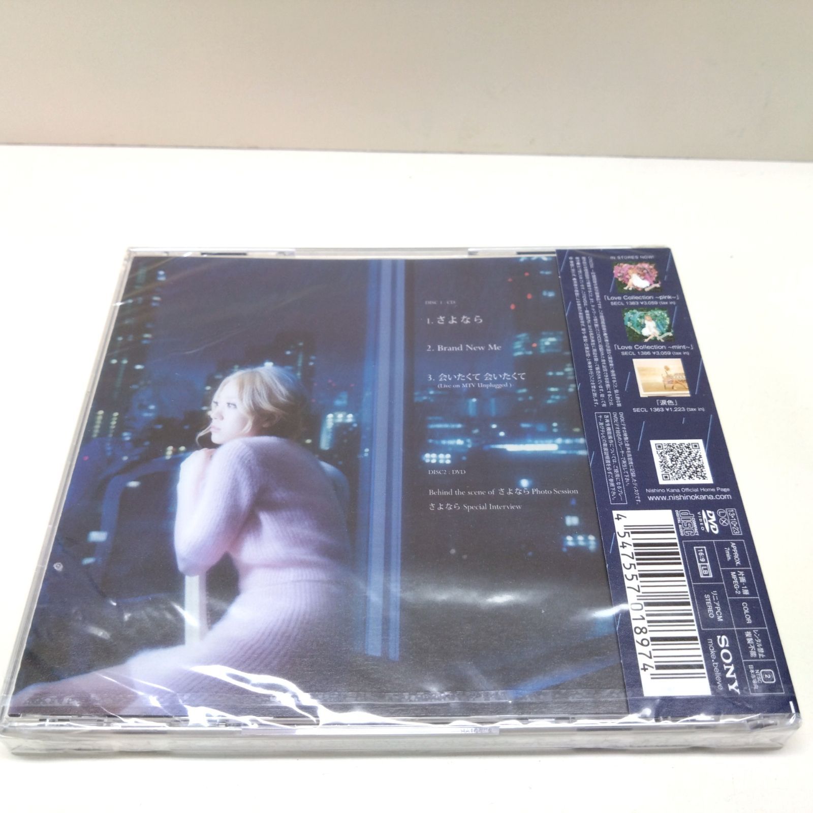 213 【未開封】 西野カナ さよなら 初回生産限定版 CD DVD