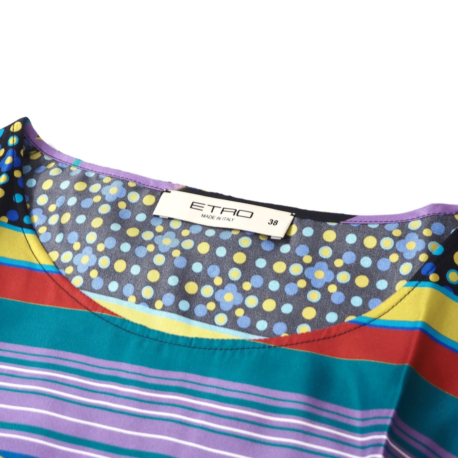 ETRO ワンピース　シルク　サイズ38 ETRO エトロ ブランドオフ シルク ワンピース 中古 レディース