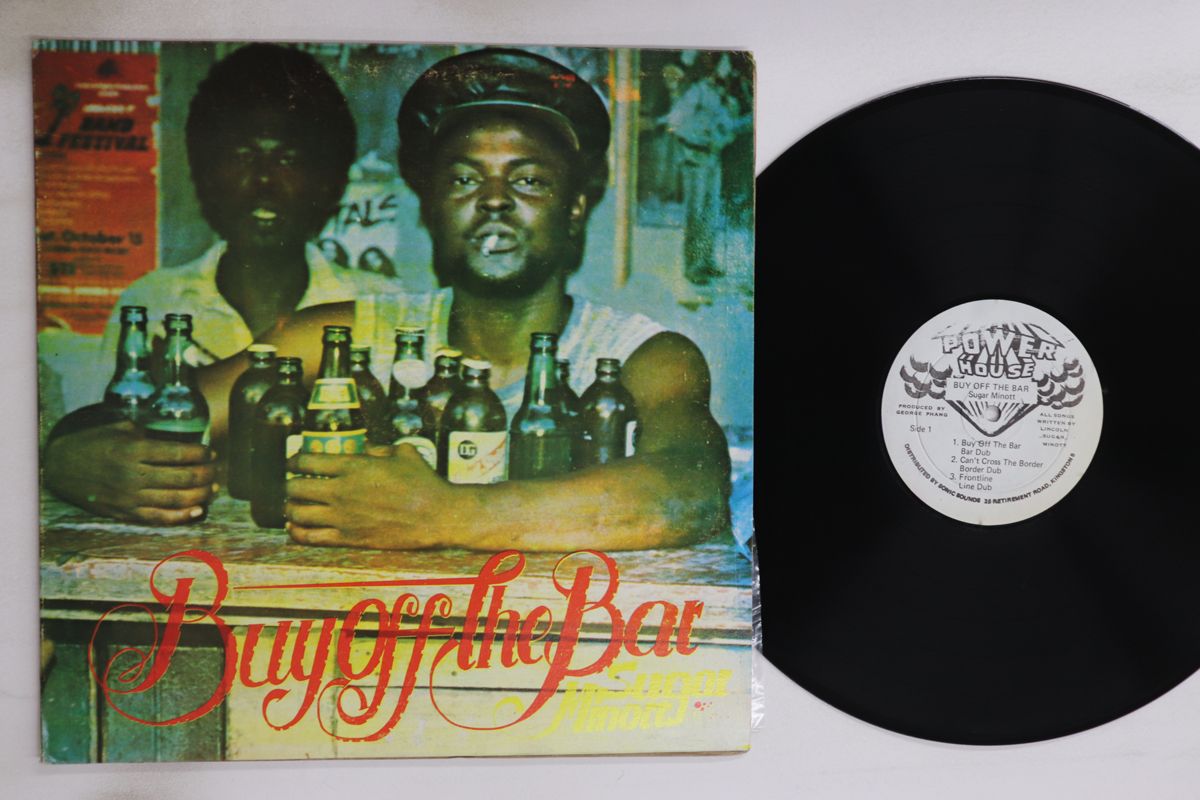 ジャマイカLP Sugar Minott Buy Off The Bar NONE Power House 00250