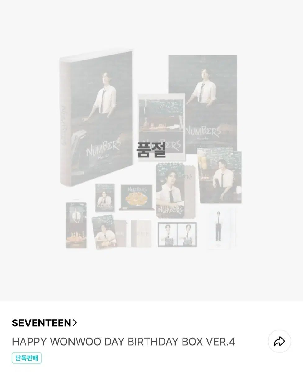 SEVENTEEN(セブンティーン・セブチ) ウォヌ(WONWOO) バースデー