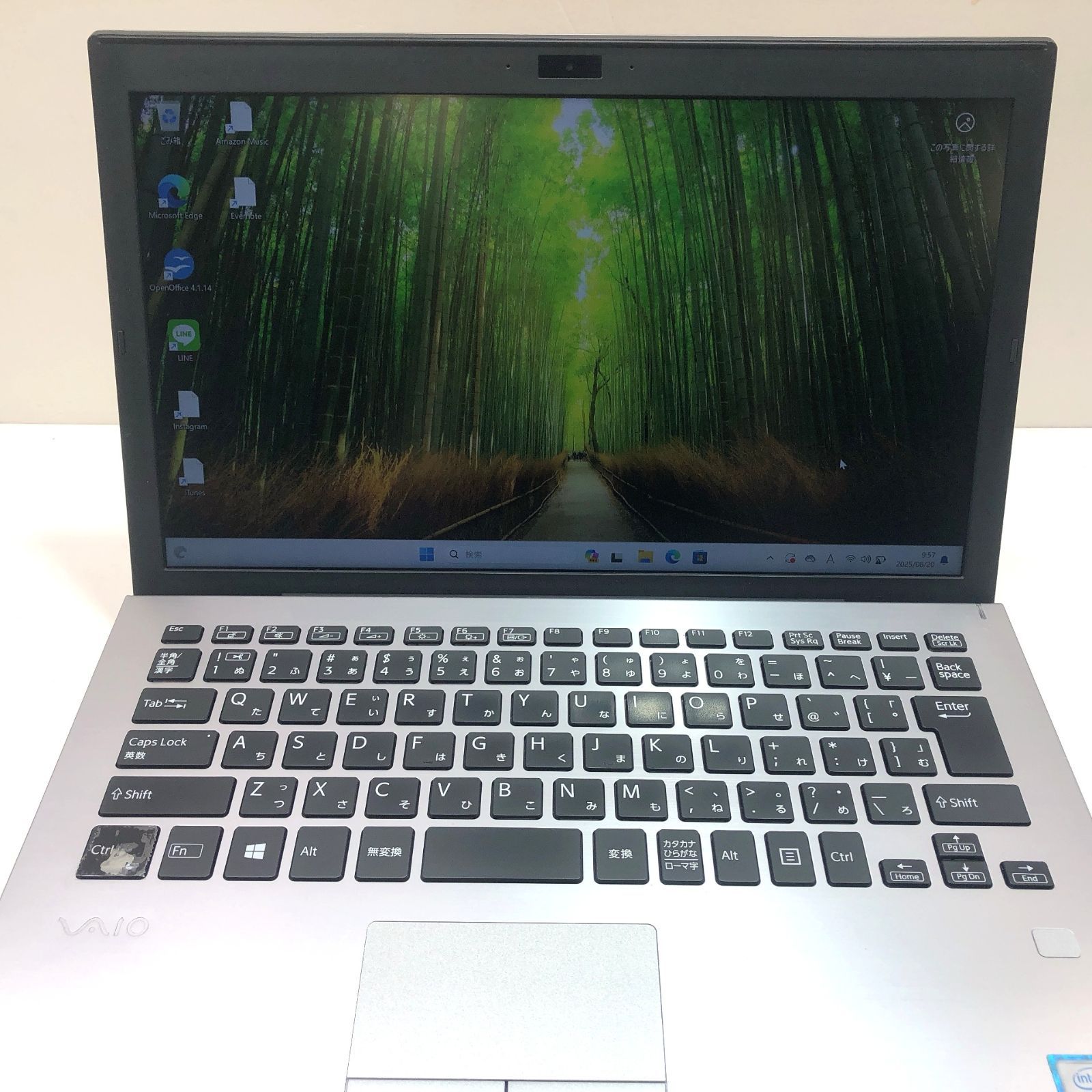 VAIO】軽量ノートパソコン｜第8世代Corei5／Windows11／カメラ