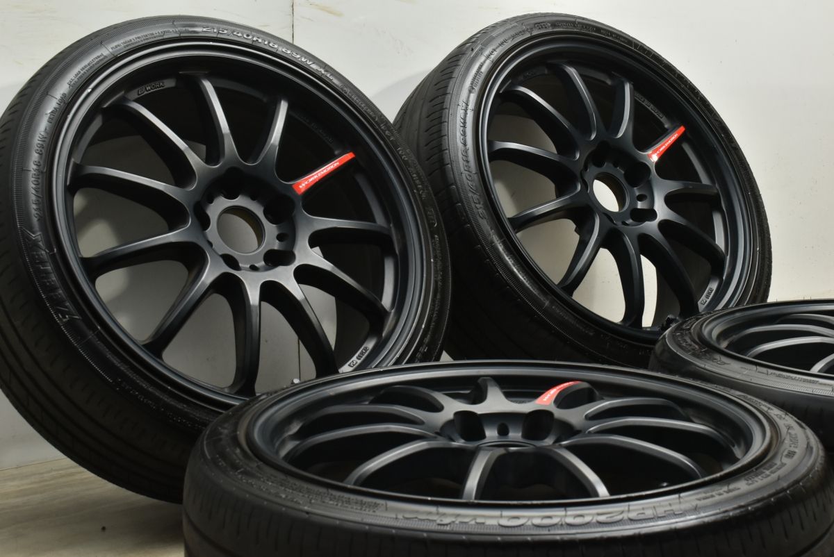 人気ホイール】ワークエモーション ZR10 18in 7.5J +47 PCD114.3