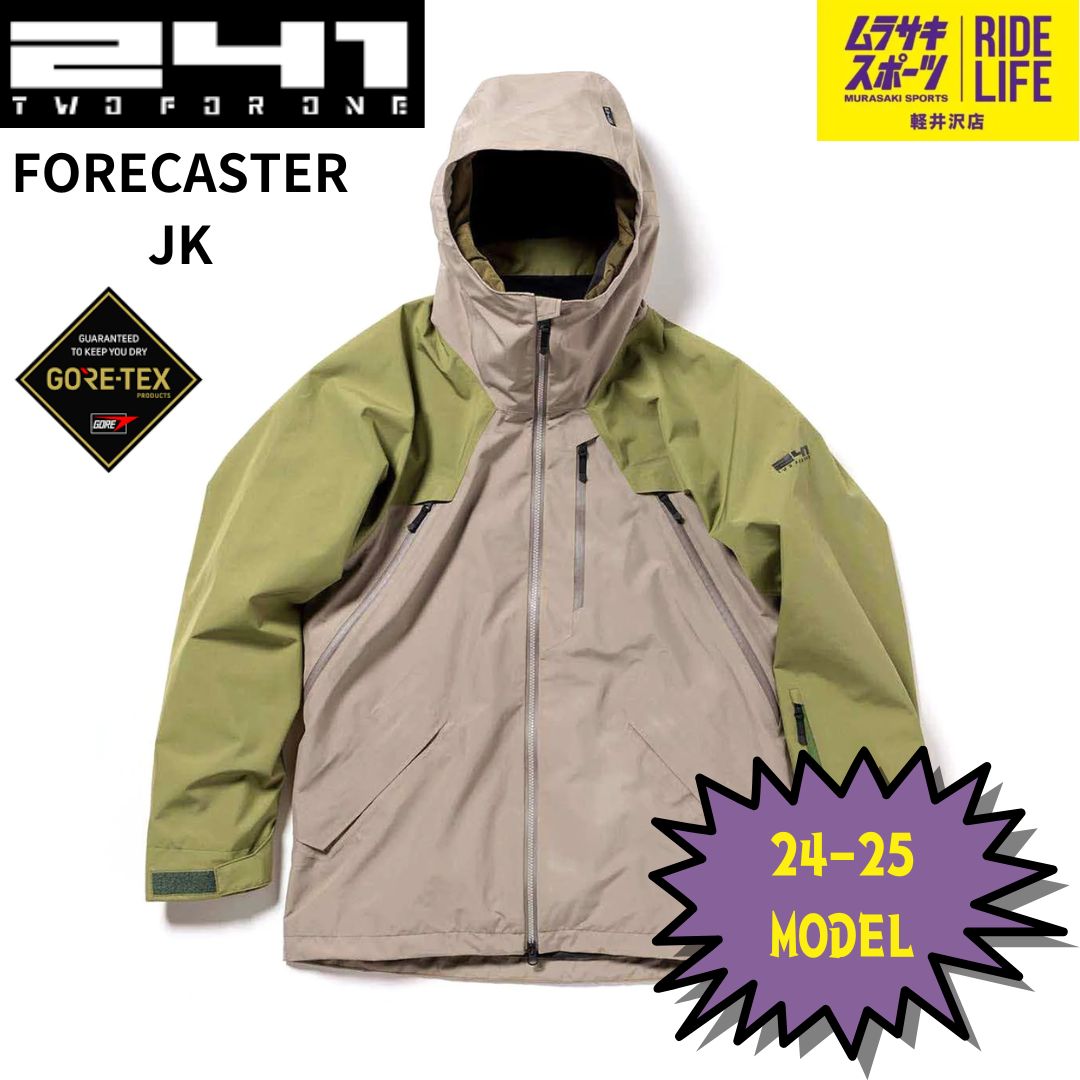 ムラスポ公式】241 トゥーフォーワン FORECASTER GORE ジャケット（AH