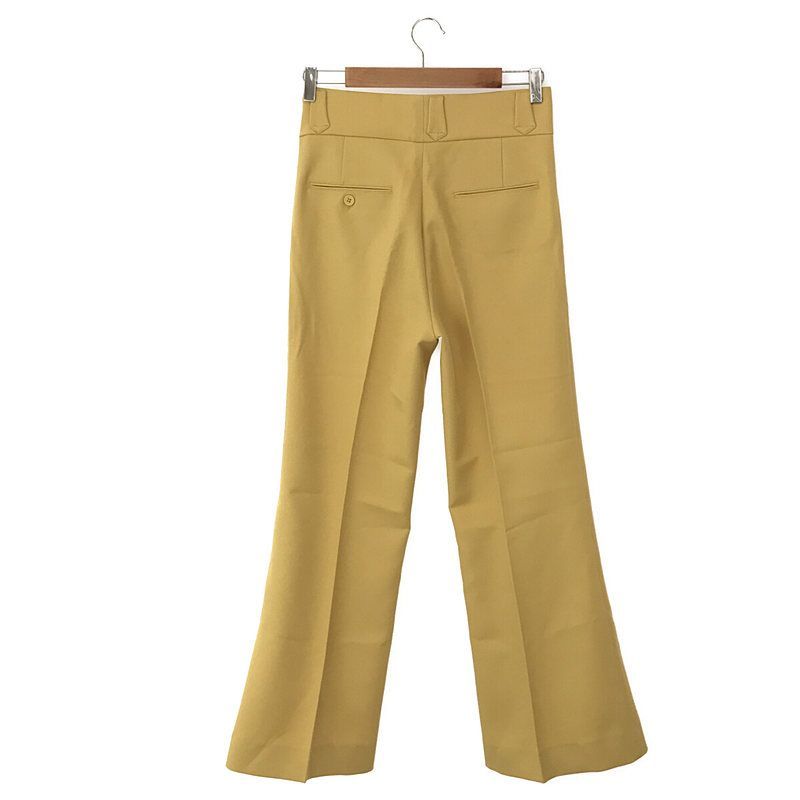 shikitari フレスラックス 初期 SHIKITARI MEGA FLARE SLACKS 【BLACK