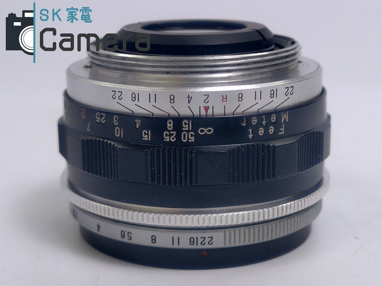 PENTAX - 【中古】 Asahi Takumar 58ｍｍ F2 M42 + ペンタックス Kマウントアダプター 付 アサヒ PENTAX 中古】 Asahi Takumar 58mm F2 M42 + ペンタックス Kマウント