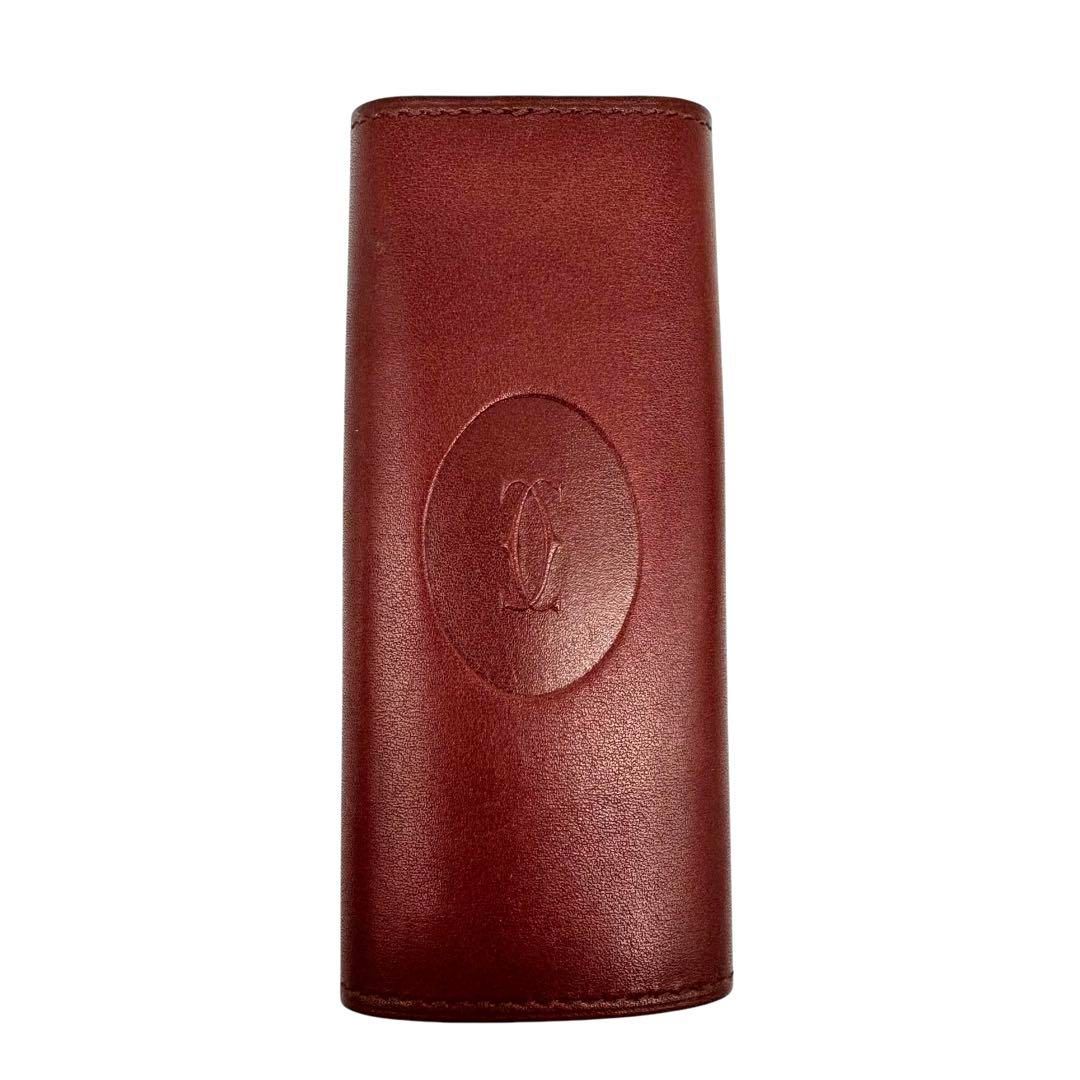 CARTIER カルティエ 未使用品 マストライン 4連 カーフ キーケース
