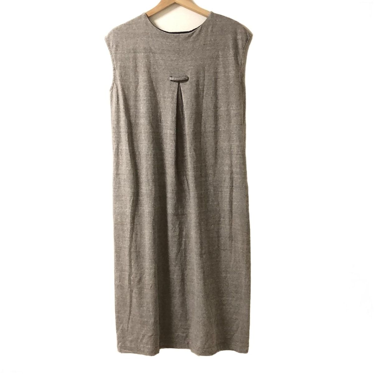 パラスパレス　ノースリーブ　ワンピース パラスパレス nume ヌメ ノースリーブ ワンピース ネイビー A