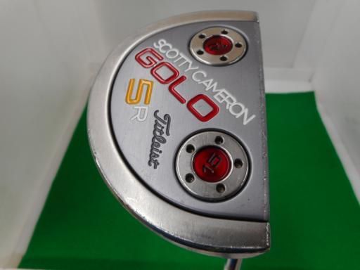  タイトリスト SCOTTY CAMERON GoLo 5R(2015) 34インチ パター PT スチール (フレックスその他) メンズ 男性用 右利き 右用 Cランク ゴルフクラブ