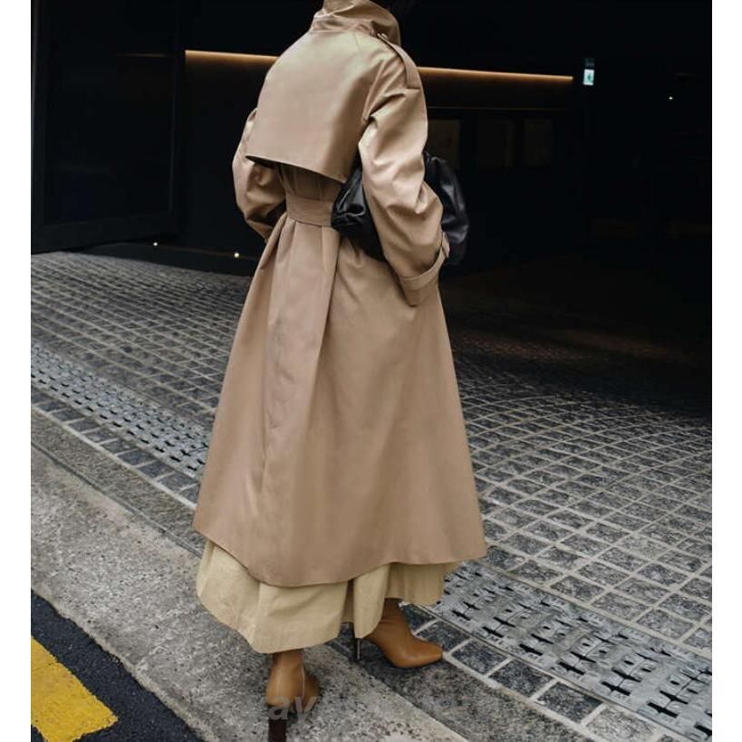 レンチコート レディース スプリングコート ロングコート ビジネス フォーマル コットン 結婚式 入園式 入学式 卒園式 卒業式 NEXPOTALLINN_EU