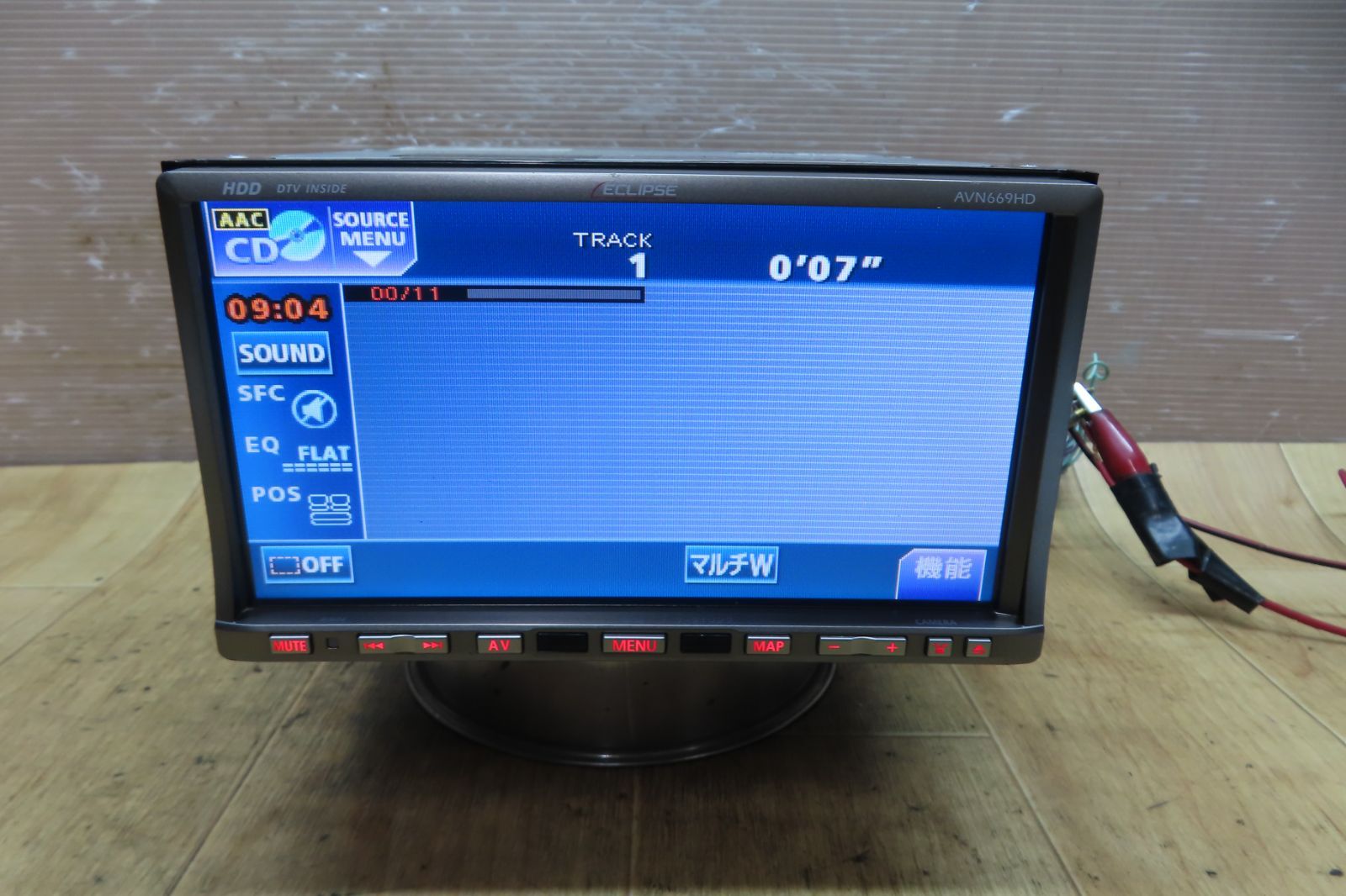 AVN669HD HDDナビ