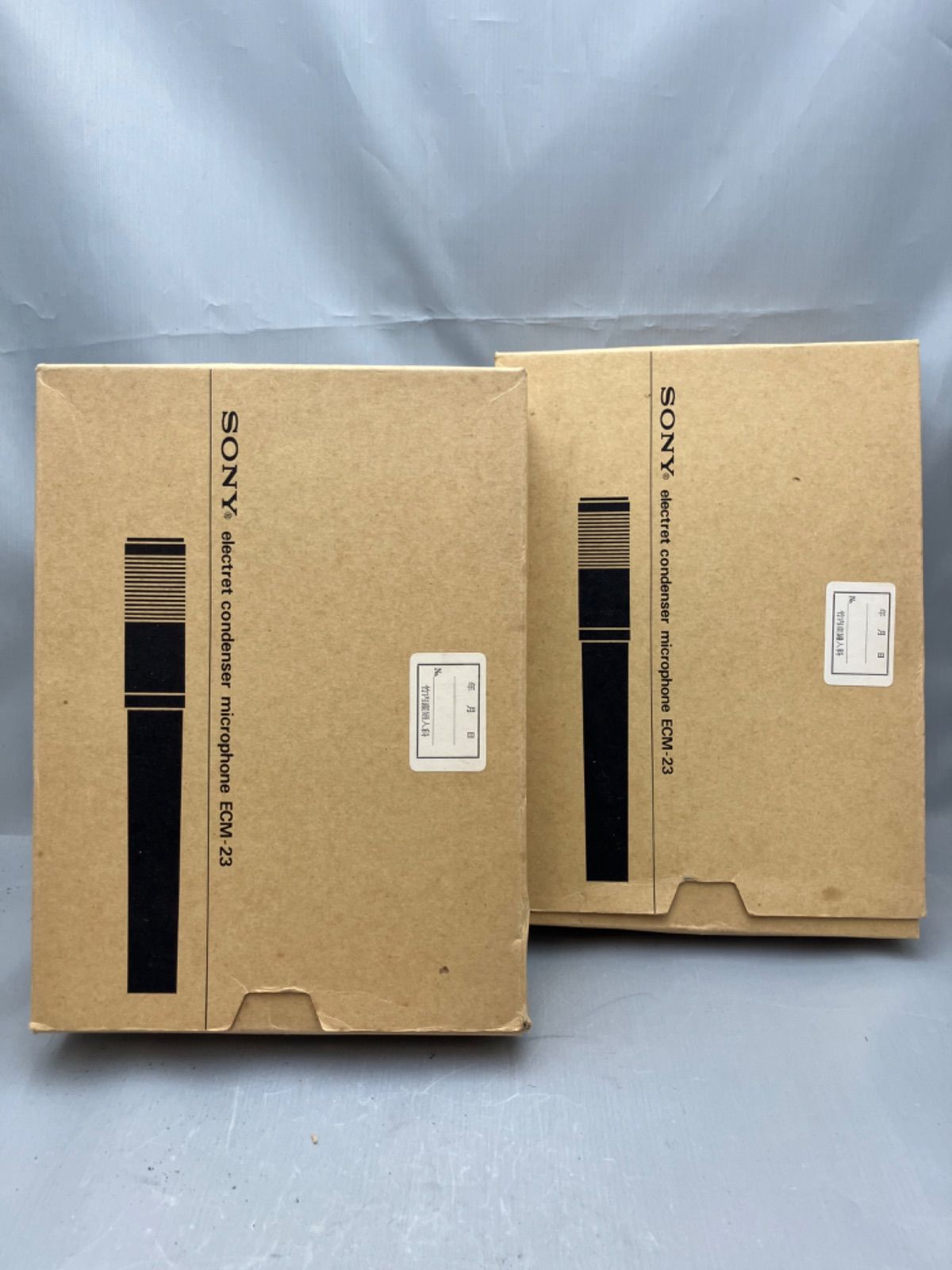 SONY エレクトレットコンデンサー マイクロフォン ECM-23 長期保管品 SONY エレクトレットコンデンサー マイクロフォン ECM-23 長期