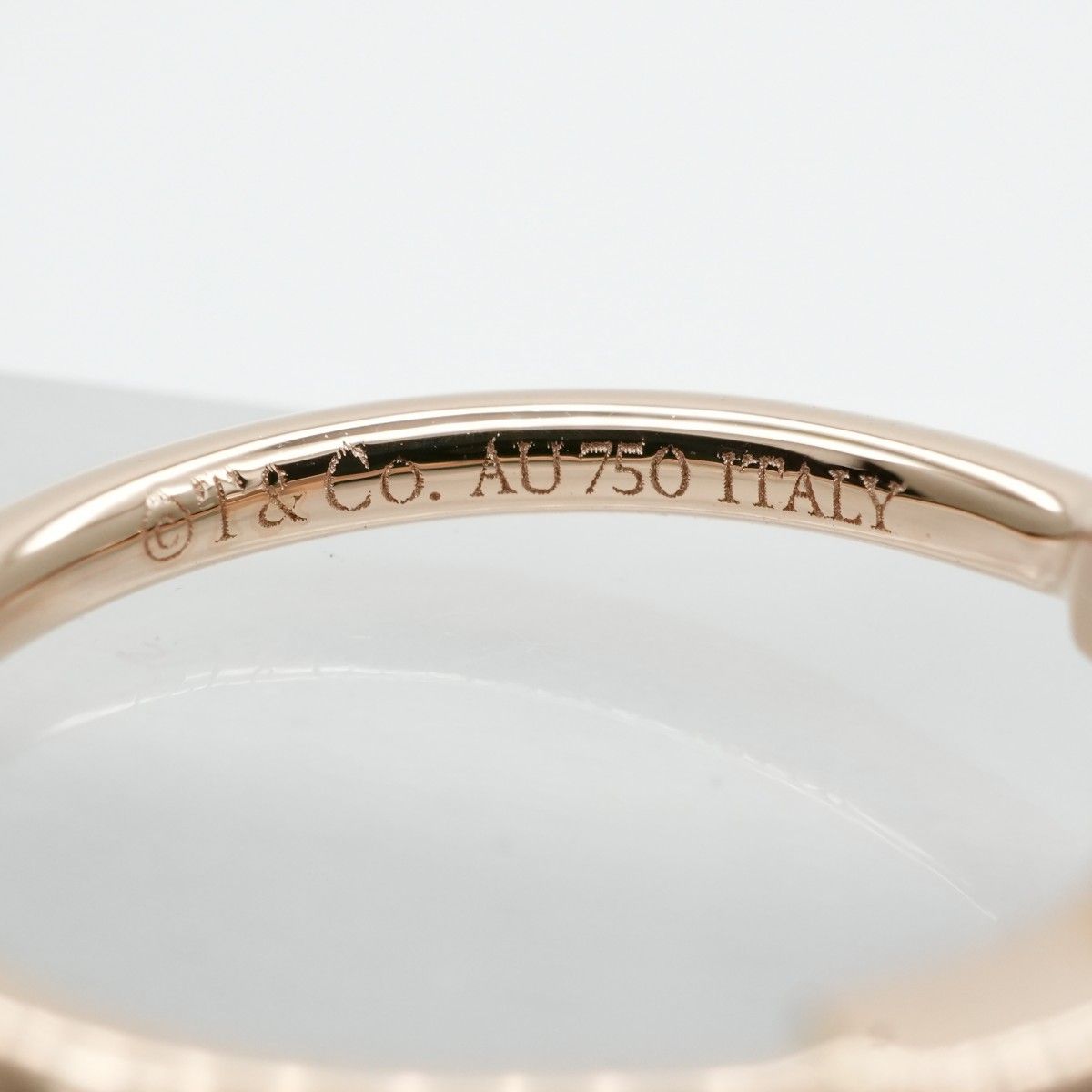 ティファニー TIFFANY&Co. ダイヤモンド ワイヤー リング T