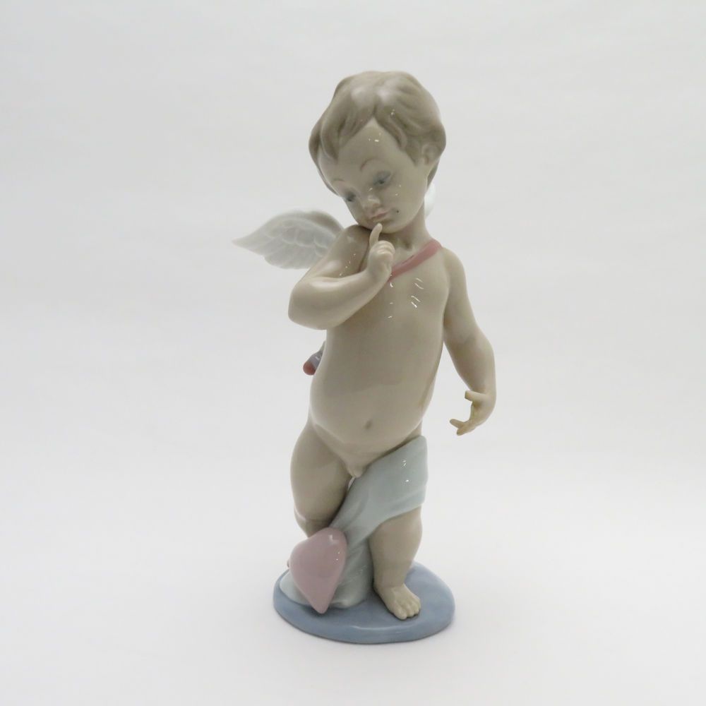 LLADRO リヤドロ 6311 FLECHAS DE AMOR 愛の矢 CUPID キューピッド フィギュリン 天使 エンジェル 置物 陶器人形 オブジェ SU7301L 