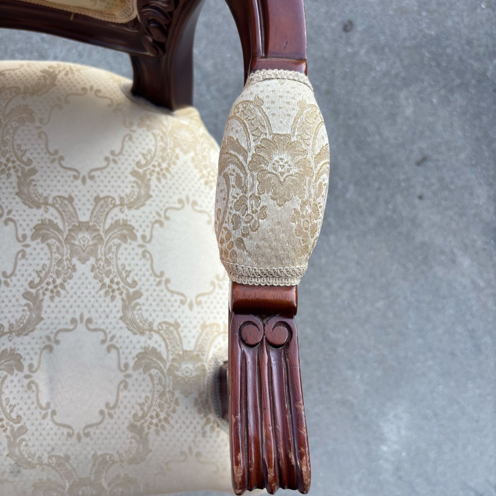 椅子 ダイニングチェア チェア クロシオ フランシスカチェア 肘付