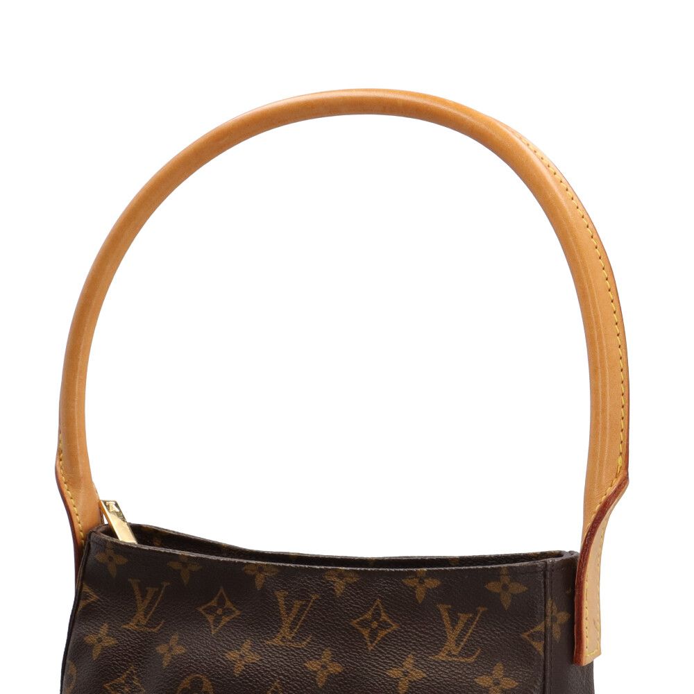 ルイヴィトン ルーピングMM モノグラム ショルダーバッグ モノグラムキャンバス M51146 ブラウン レディース LOUIS VUITTON  中古 LOUIS VUITTON（ルイ・ヴィトン） ルーピングMM モノグラム ショルダー
