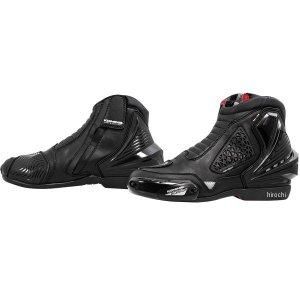 5営業日で発送 コミネ Komine BK-086 AIR THROUGH RIDING SHOES BK 25.5 品番 05-086 BK 25.5