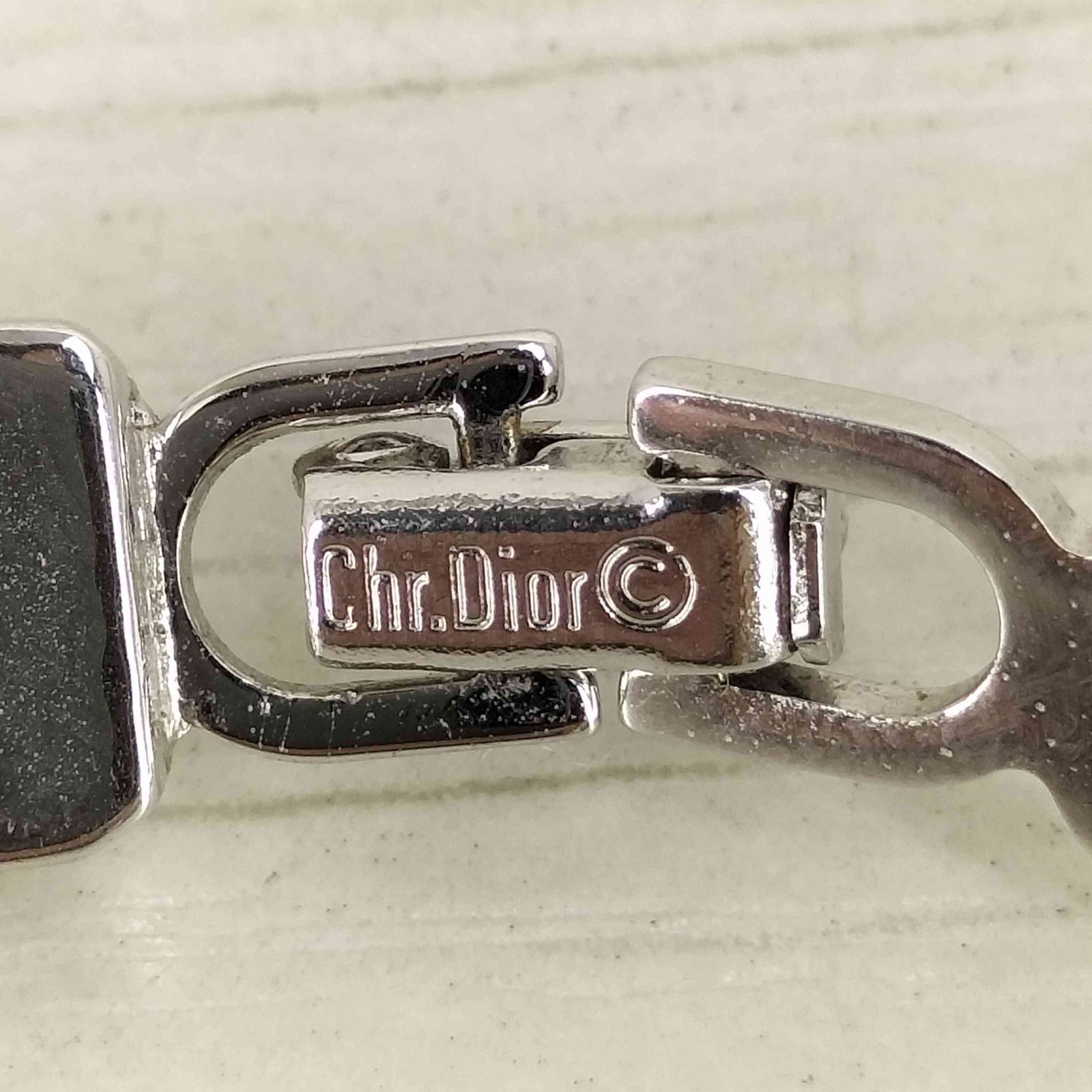 ディオール パール ネックレス  刻印あり クリスチャンディオール Christian Dior 刻印入り パール