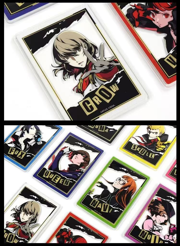 ペルソナ5 中国販売 SEGA アクリル製 バッジ 全種セット ペルソナ5