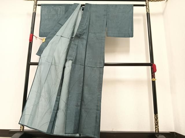 平和屋着物＊夏物 訪問着 二重紗 草花文 正絹 逸品 AAAV4473ph - メルカリ 