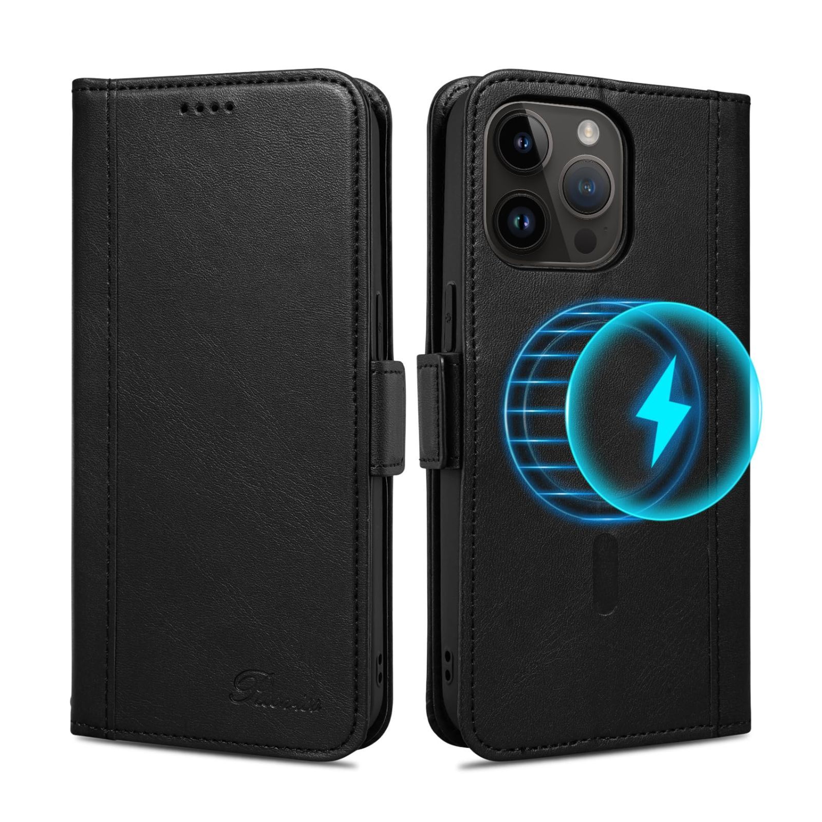 iPhone 15 Pro Max 用 ケース 手帳型 MagSafe対応 iPhone15 Pro Max用 手帳型ケース Rssviss アイフォン 15 プロマックス 用 カバー Rssviss カード収納 スタンド 全面保護 スマホケース MagSaf