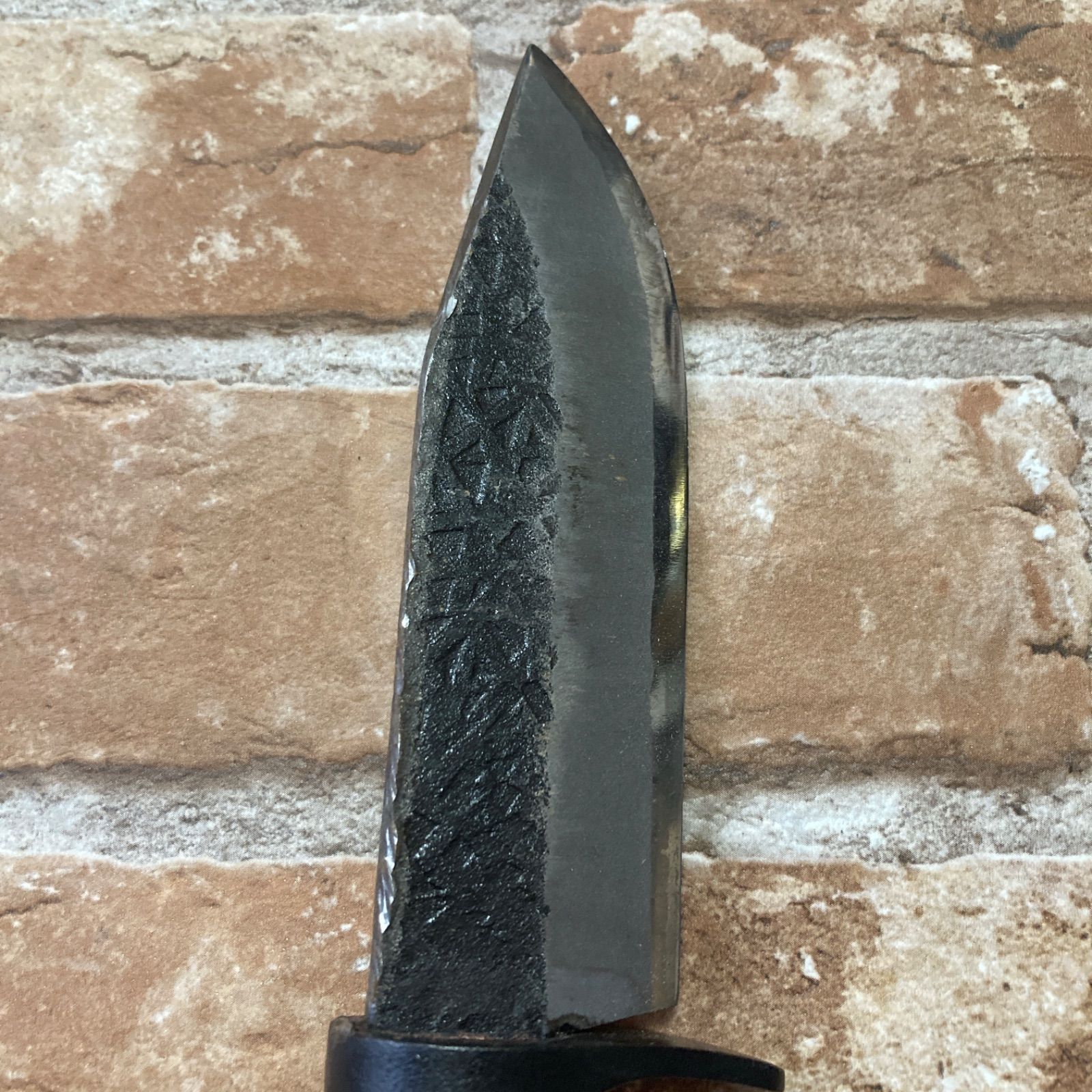 トヨクニ 豊国 槌目剣鉈 ハンティングナイフ 全長27cm 刃長13cm