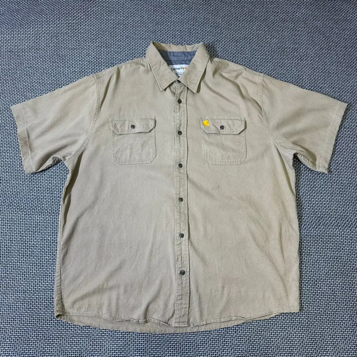 ヴィンテージ Carhartt カーハート 半袖 シャツ 110 A6_3120