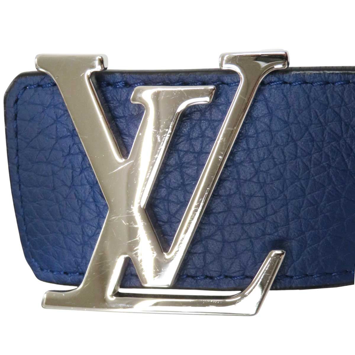 ルイヴィトン LV イニシャル バックル リバーシブル ベルト 100