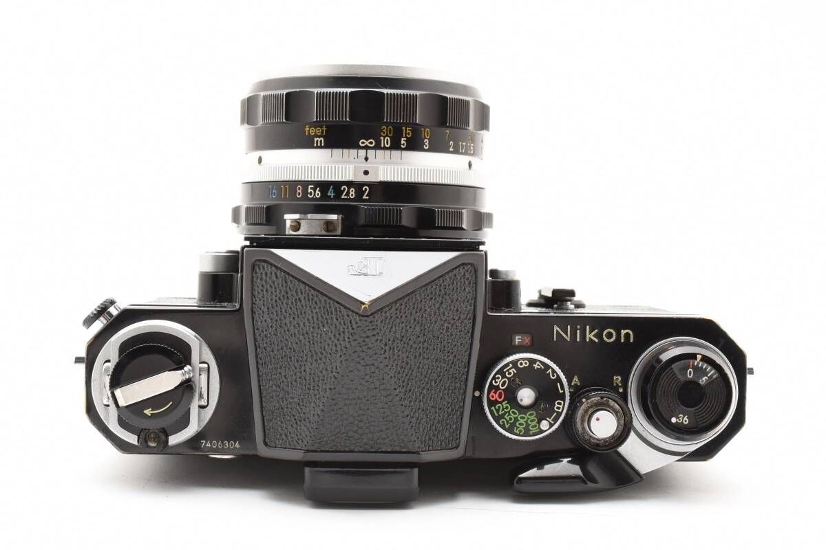 ☆良品☆ニコン NIKON F アイレベル ブラック 後期 + NIKKOR-H