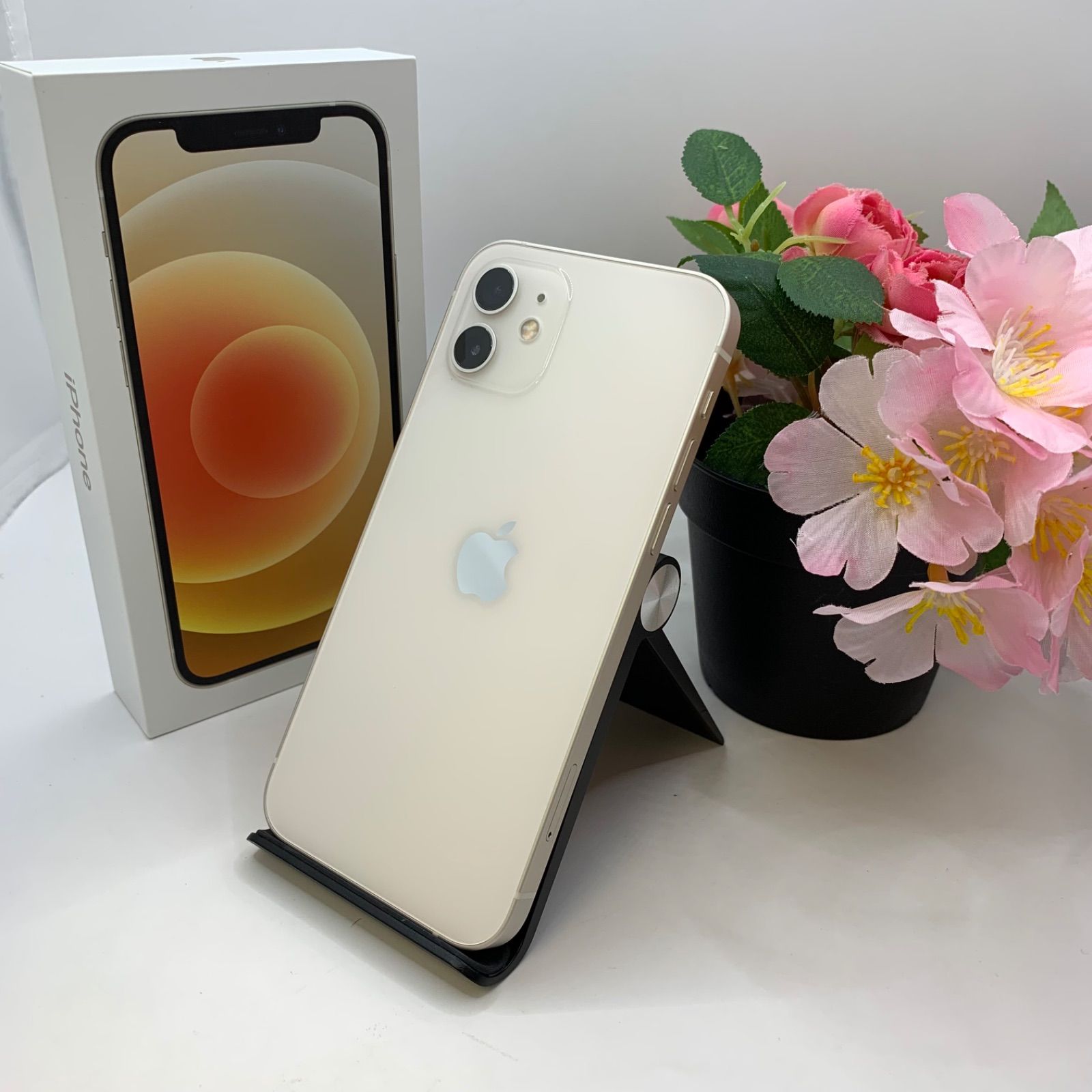 iPhone 12 White【美品】送料無料