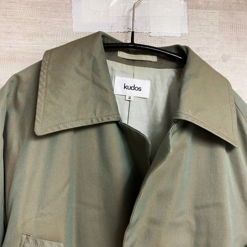 kudos クードス 20SS SPRAYED PHOTOGRAPHER COAT コート カーキ