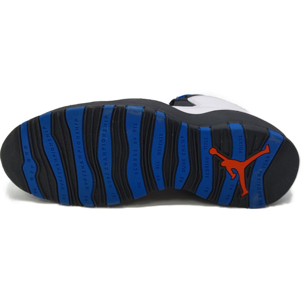 NIKE (ナイキ) 【DEADSTOCK】 95年製 AIR JORDAN 10 OG NEW YORK KNICKS 130209-103  デッドストック エアジョーダン10 ニューヨークニックス ハイカットスニーカー US10 - メルカリ