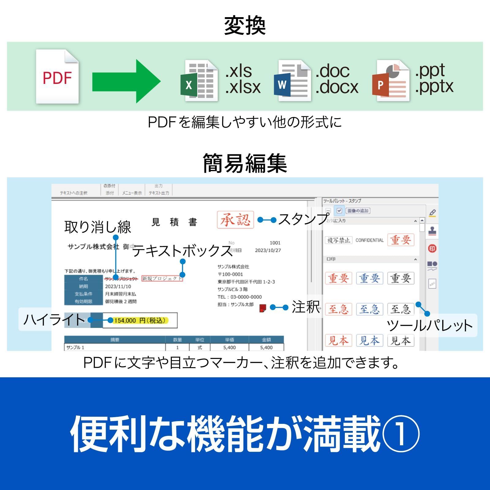 PDF作成 編集